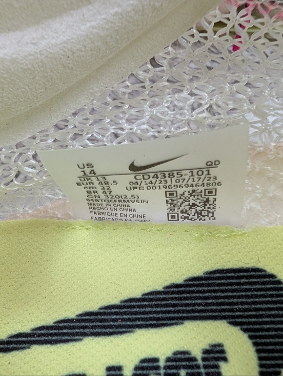 Nike Air Zoom Victory Sail Fierce Pink Track Distance Spikes Mens 14 CD4385-101 main image 4